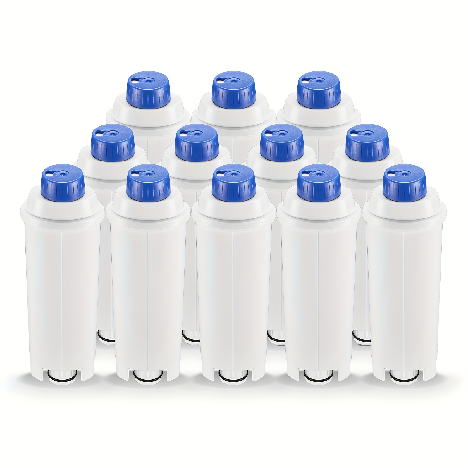 TEMU 6pcs Filtre à eau pour machine à café Delonghi, Filtre à eau pour Delonghi S DLSC002 Machine à portefiltre pour Delonghi Filtre à eau pour ECAM,