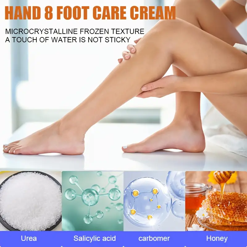 2pcs 42 urea salicylic acid hand and moisturizing cream with moisturizing inch of skin allowing your hands and feet to bloom again and enjoy beautiful moment of life details 4