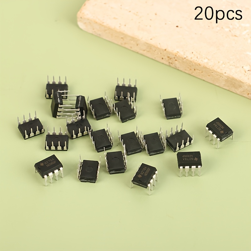 

20pcs Ne555 & Ne555p Integrated - Metal, No Power Needed, Industrial Electrical Components, Direct Insertion