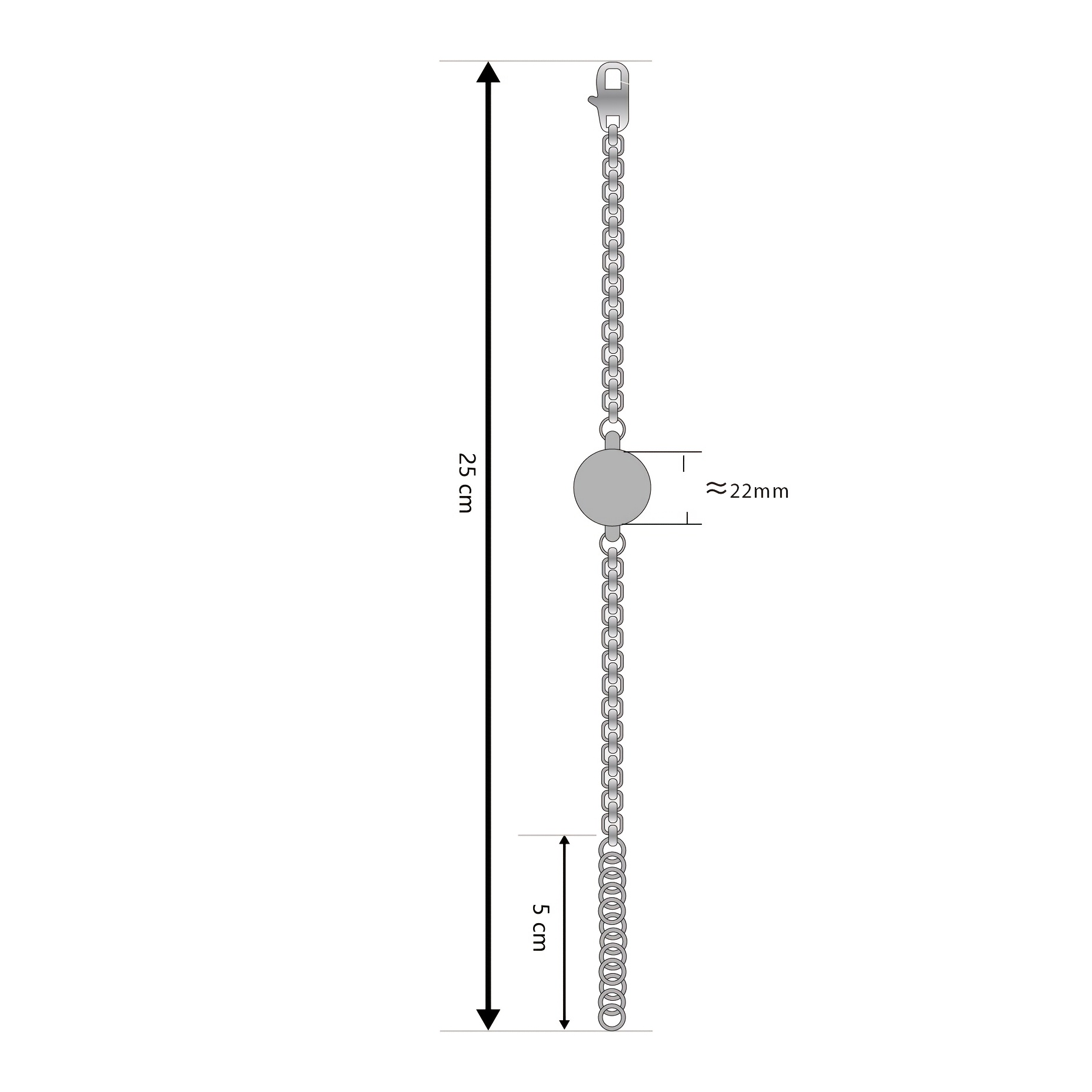 long bracelets vibration light remote smart