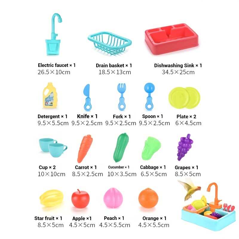 TEMU Automatic Bird Bath & Shower Suitable For Small Parrots & - Automatic Bath Tub With Faucet, Feeder-compatible Bathtub, Bird Washer For Pet (bird