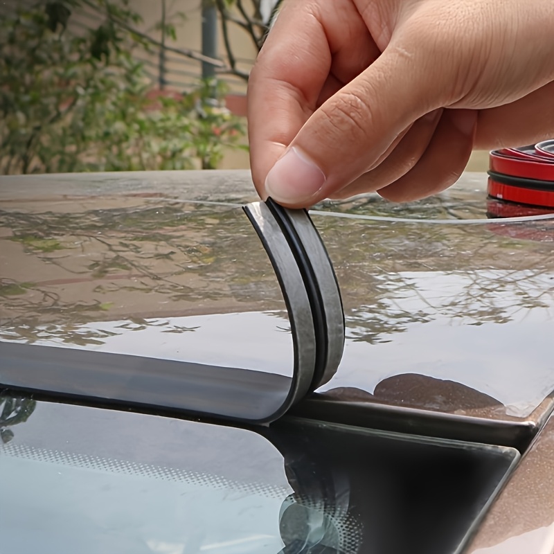 t shaped waterproof rubber strip tape 200 centimeters durable abs automotive waterproof   suitable for sunroofs and rear windshields compatible with   car models front position