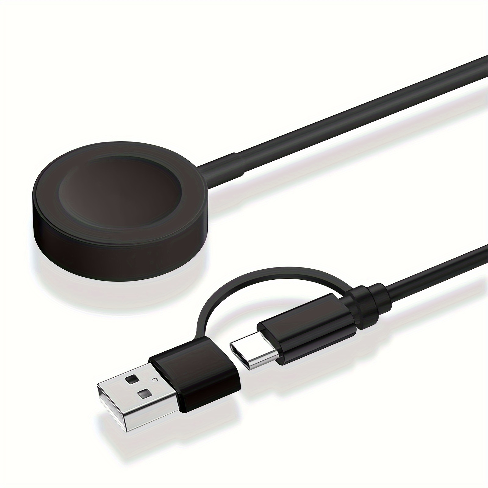 

Charger For Iwatch, Portable Charging Usb C & Usb A Charger Cable, Wireless Charger For Iwatch 10 6 5 4 3 2 Se