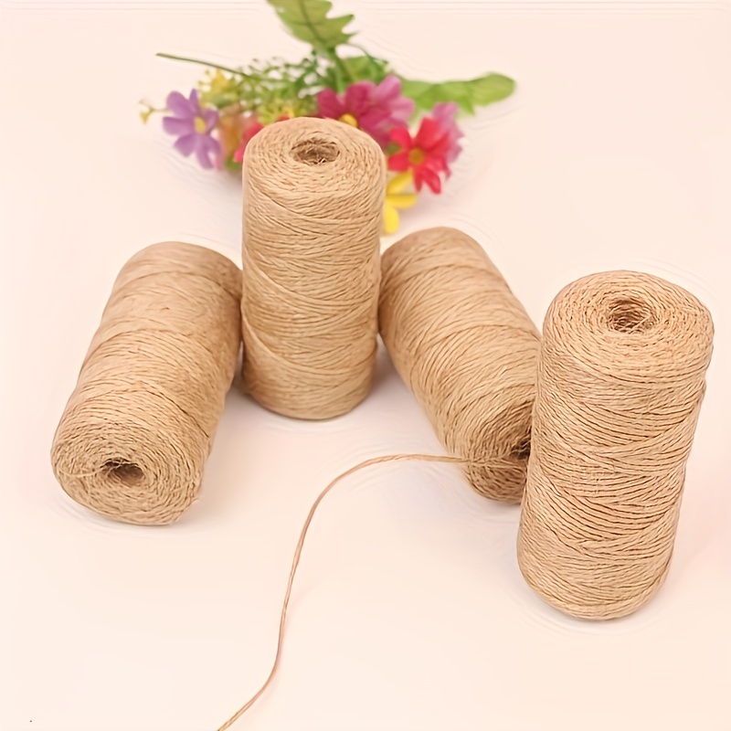 1/3pcs Inch Hemp Rope Hand-woven Thin Rope Jute Retro Decorations  Bundle Rope Accessories Clothing Accessories