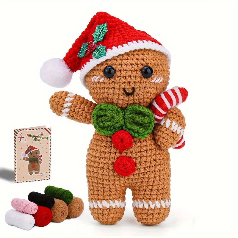 

Crochet Kit For Adults - Christmas , & Fawn - Includes -by- Tutorials, & - Diy Set For ( )