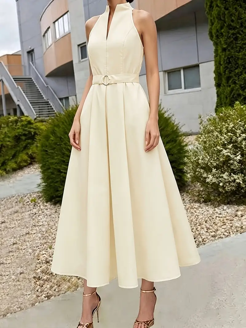 halter dress work Halter Work Dresses