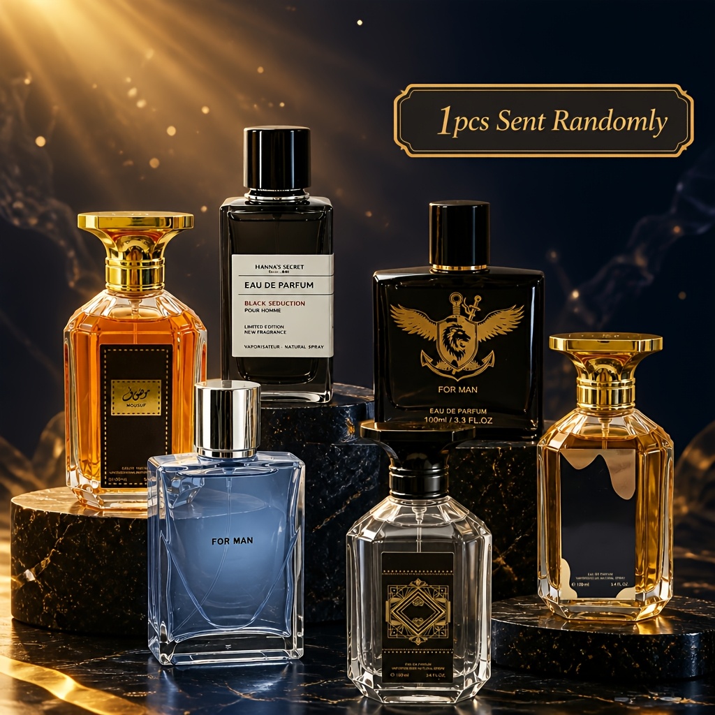 Image of Men's Eau De Toilette Long-lasting Marine Fragrance Cedar Scent Fine Mist Spray Transparent Glass Bottle Suitable As A Gift For Boyfriend Or Husband On Birthdays, Holidays, Dates, Parties