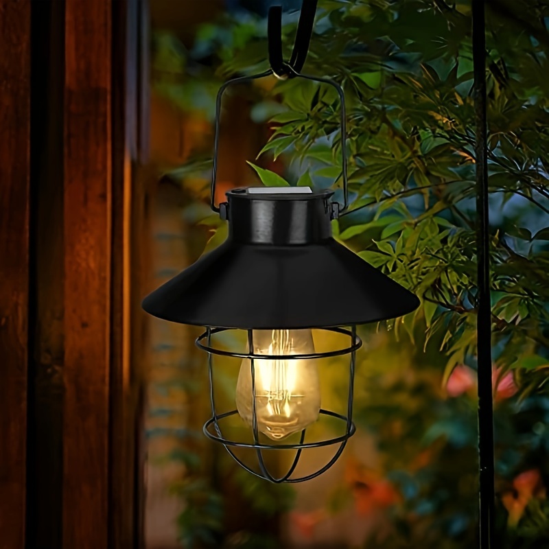 

1pc Solar Hanging Light, Outdoor Garden Decorative Lighting Hanging Light, Solar Landscape Garden Light, Yard Walkway Hanging Light, Waterproof Hanging Light For Garden, Yard, Patio