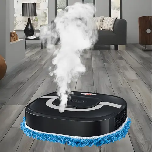 usb rechargeable with automatic spray quiet wet dry cleaning blue microfiber mop ideal for home floor care mops for floor cleaning