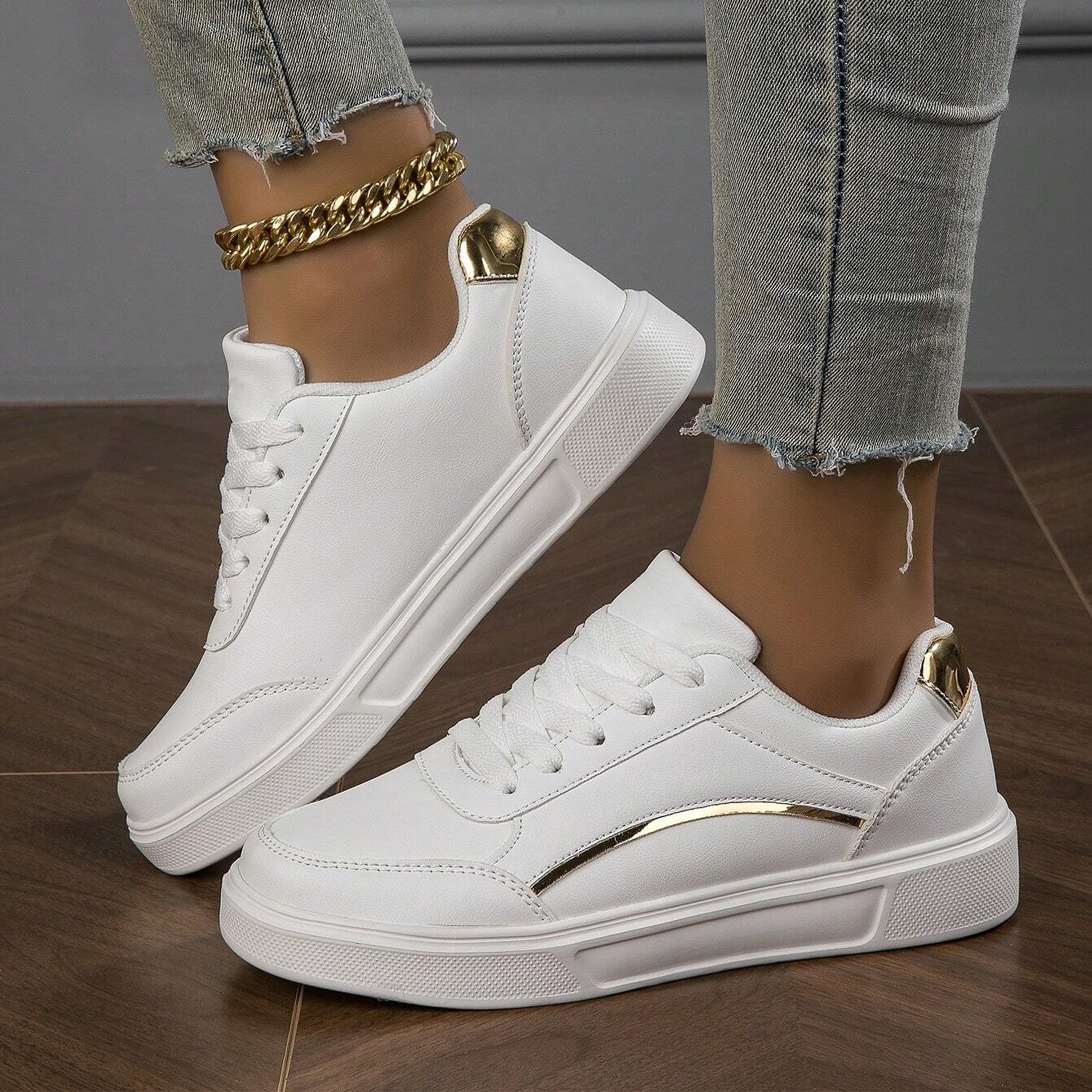 

Women's Casual Sneakers, Comfortable & Fashion Low-top Shoes