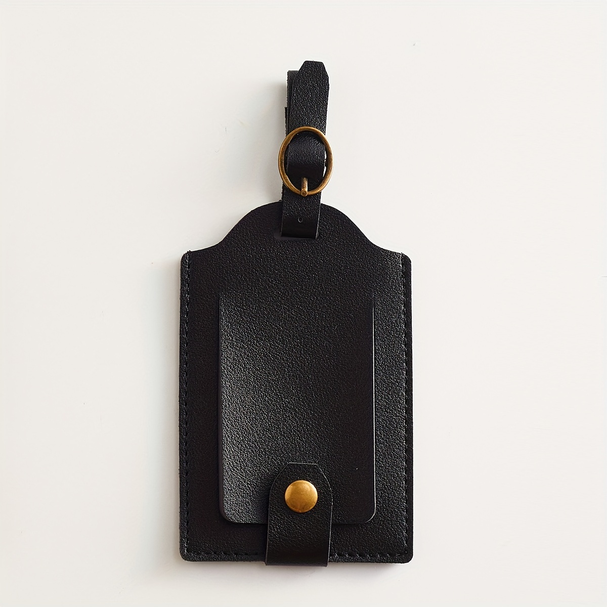 Image of Luggage Tag - Faux Leather Privacy Travel Bag Labels Suitcase Tags For Suitcase Women, Luggage Tags For Suitcases Travel Tags