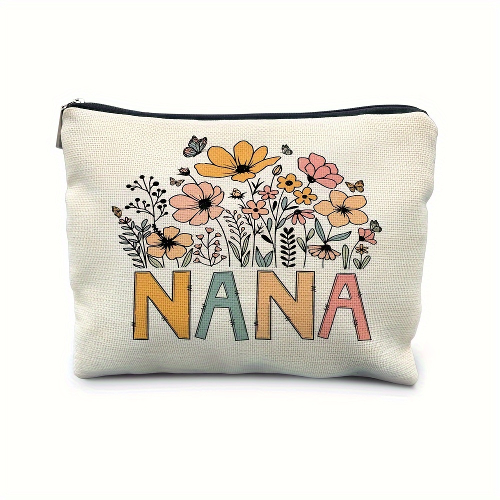 

Makeup Bag For Grandma - Perfect Gift From Grandkids, Ideal For Birthdays & Holidays