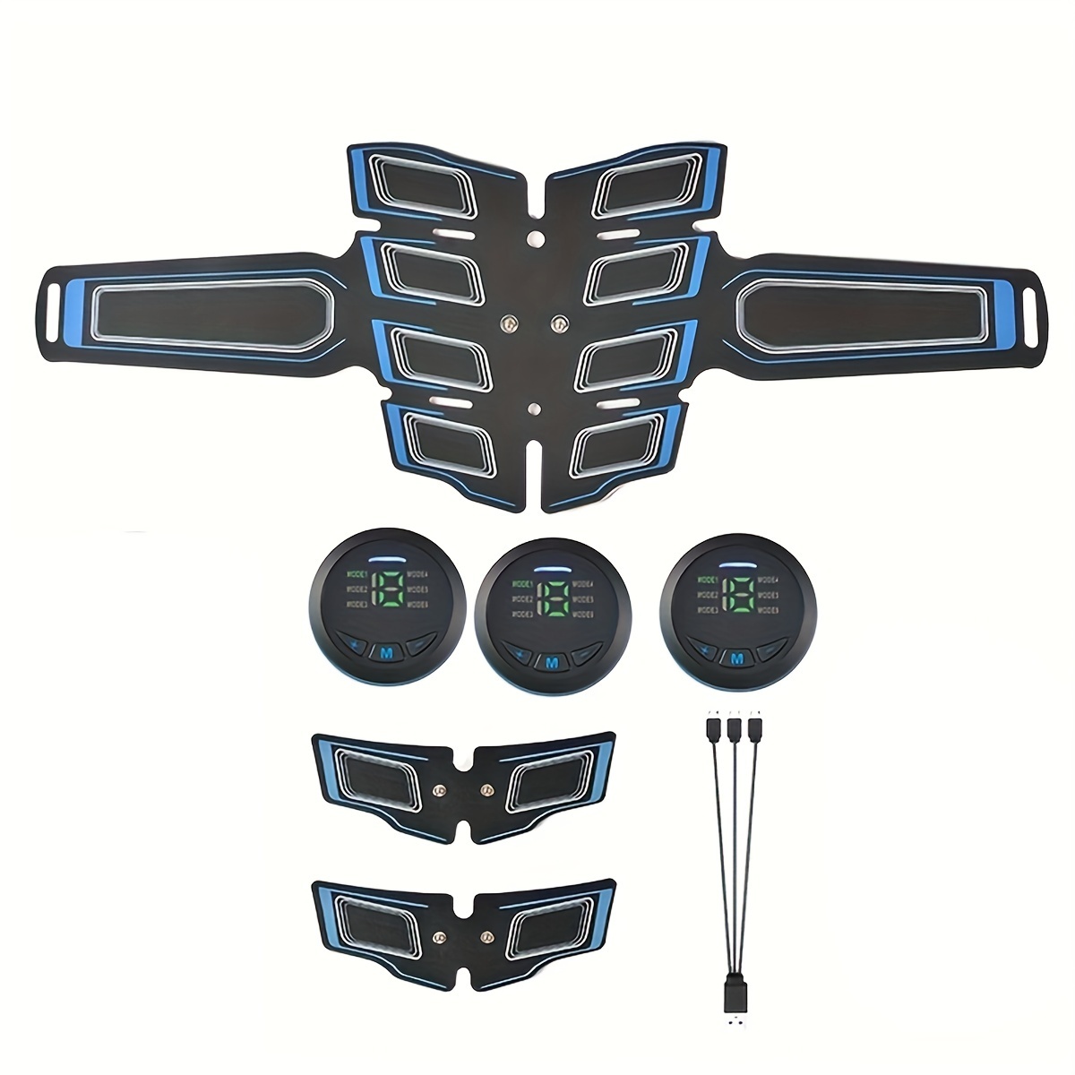 EMS ABS Stimulator Abdominal Massager For Abdominal Toning And Fitness  Abdos Abroadinal Trainer Belt For Arm And Leg Workout 230x From Omqhcg,  $21.41