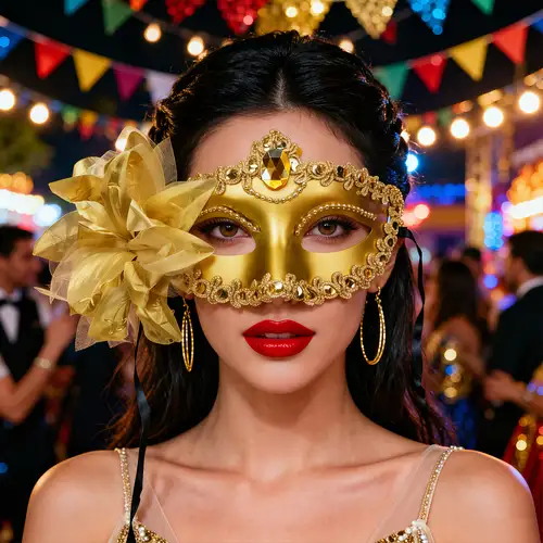 masquerade ball dresses masks I got to collab with @tatted_skein creating a gown based on a Venetian mask she got in Venice! I cannot believe she crocheted her entire gown for the Winter Solstice ball! I got to create fashion shows Can we talk about Violet's