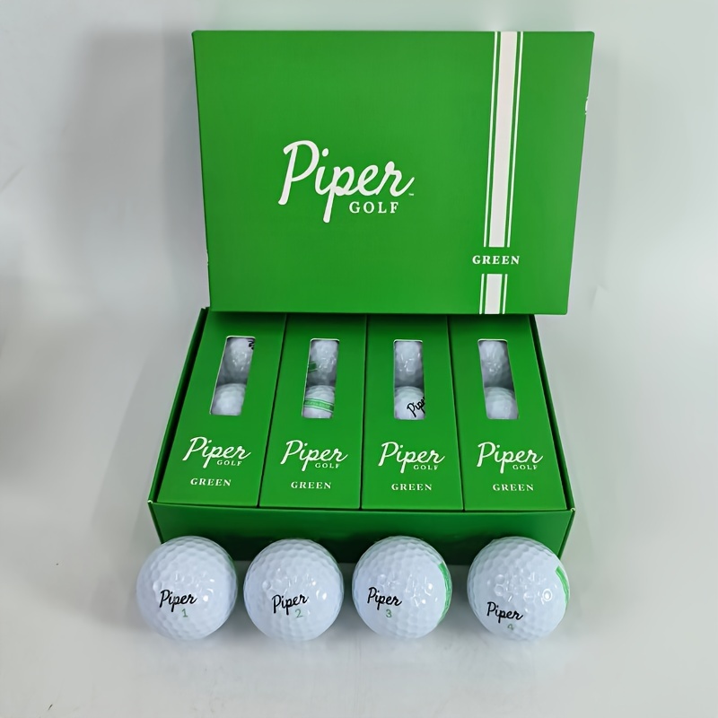 

12pcs Golf Balls, High- Dual-layer Long-distance Golf Balls