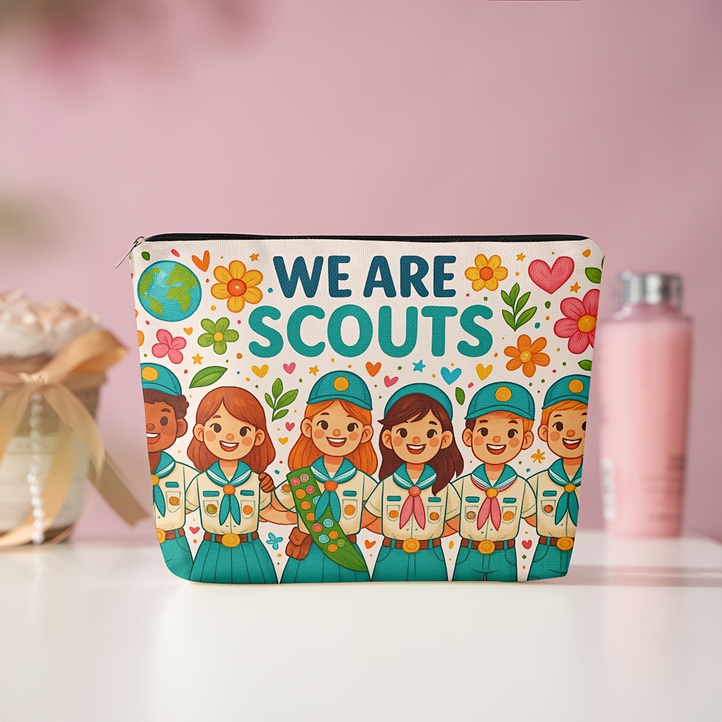 TEMU 1 Makeup Bag, Friendship , A Stylish Wallet With A Zipper, A Snack Bag For Work, A Storage Bag For Skincare Products, A Makeup Bag With