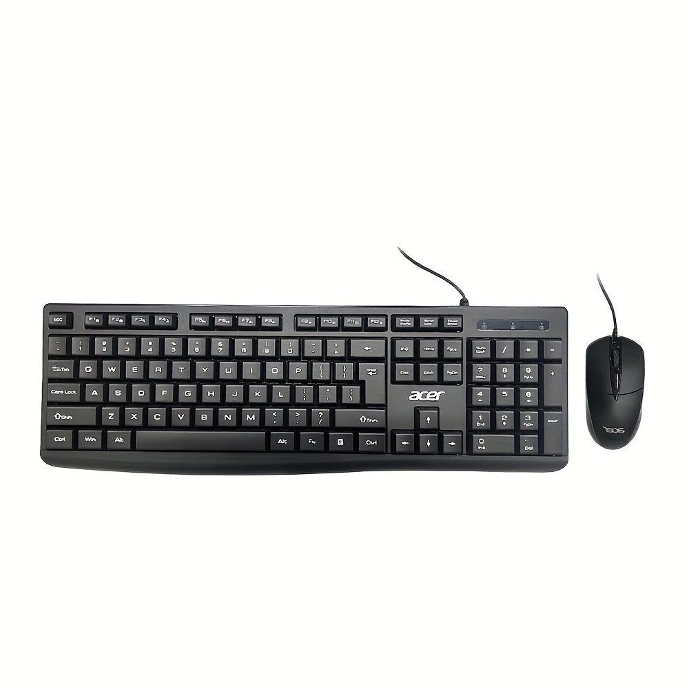 Acer 2025 -sports Wired Keyboard And Mouse Set, Computer Laptop External Game Universal Typing Business Usb Wired Office Keyboard And Mouse Set