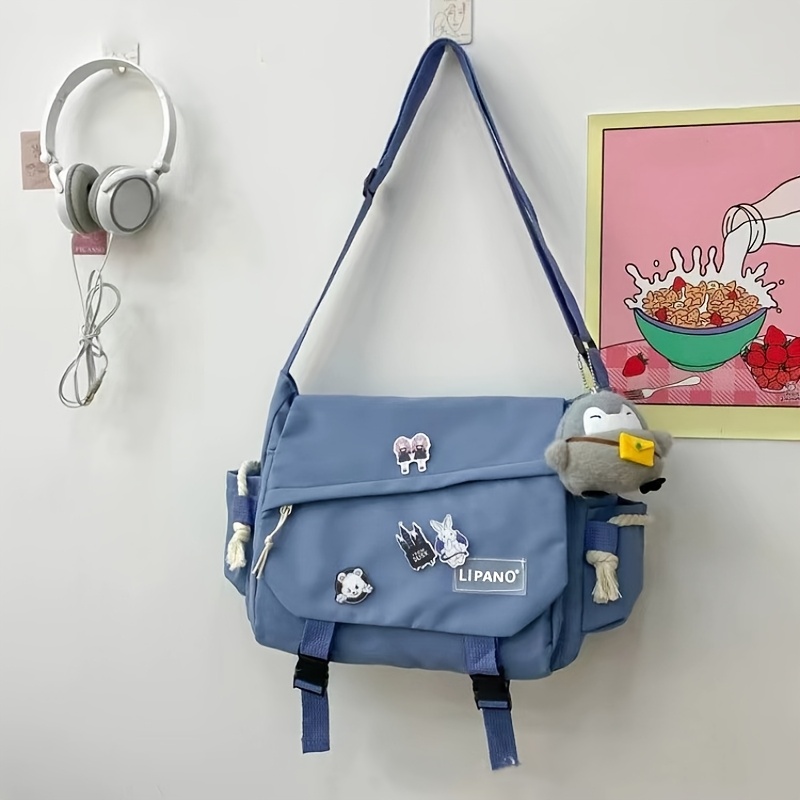 Nylon Handtasche Mit Reißverschluss - Leicht & Praktisch Für Alltag & Reise