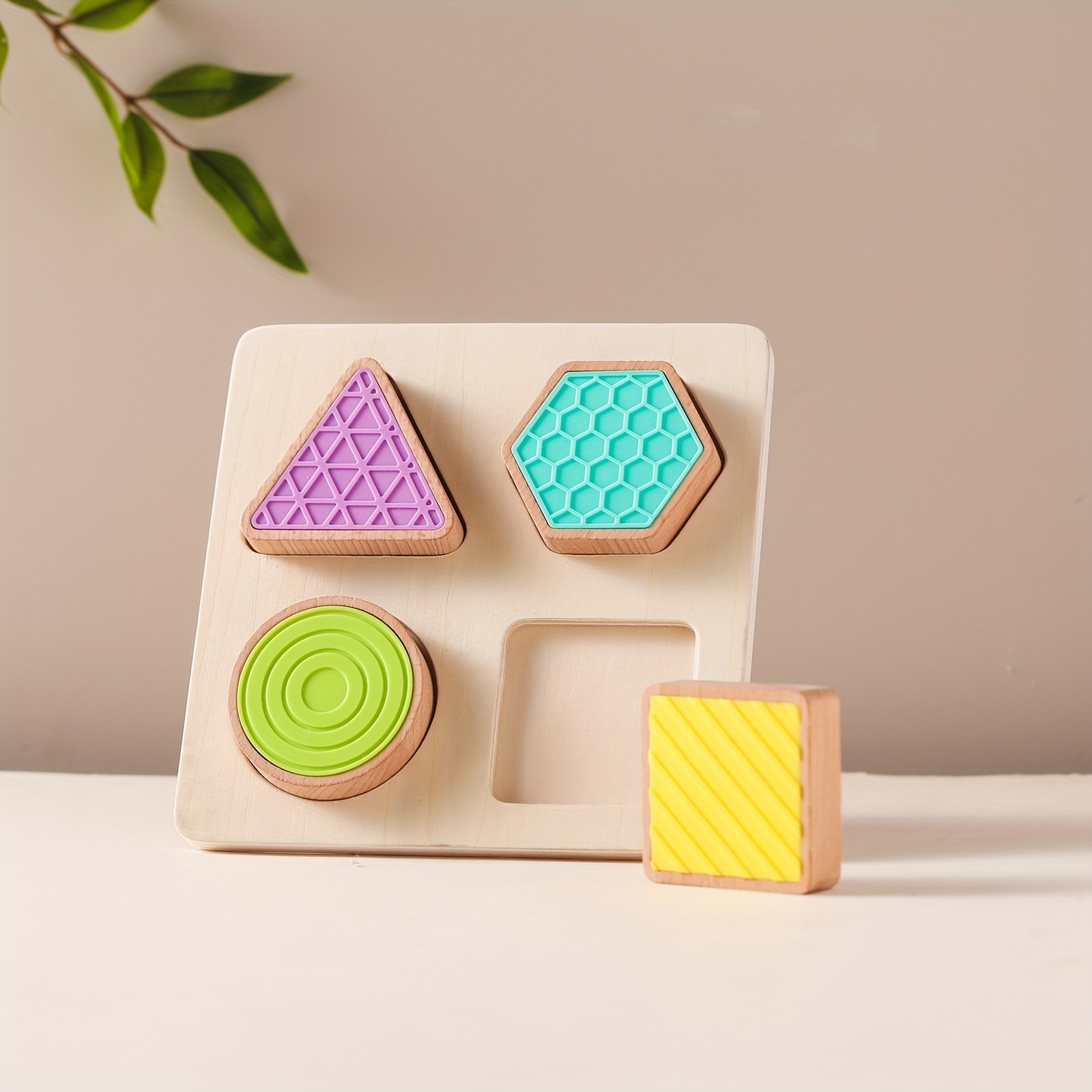 Tactile Shape Matching Toys for Infants And Toddlers, Educational Toys for Color And Shape Recognition