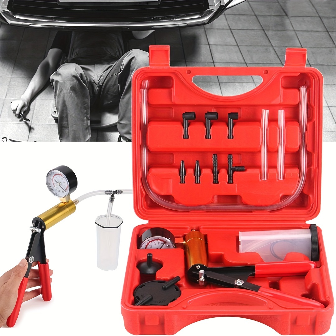 

Bleeder And Kit - Automotive Test Set For & Bleeding, Adapters And , Manual Uncharged