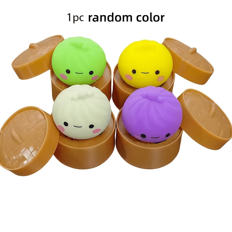   bun     designed handmade with     and good stickiness suitable as a gift for the office christmas halloween easter and birthdays a fun press and stick game desk decoration with a steamer random color