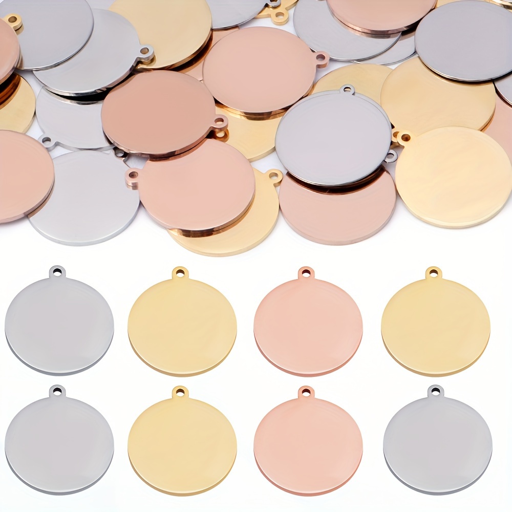 

10pcs/ Stainless Steel Pendants, Suitable For Making