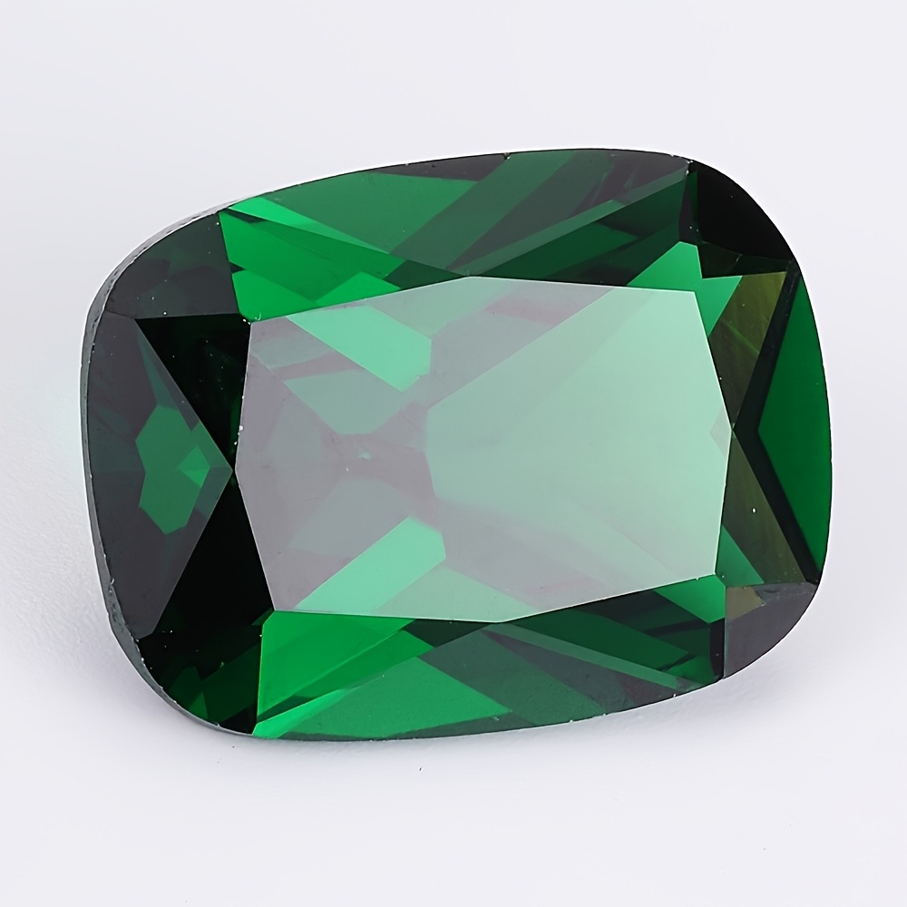TEMU 26.5 Carat Lab-grown, Authentic Green Exquisite Colombian Rough Stone, Colombian Lab-, Cut, Rough Stone — Hydrothermally Grown, An Ideal Gift