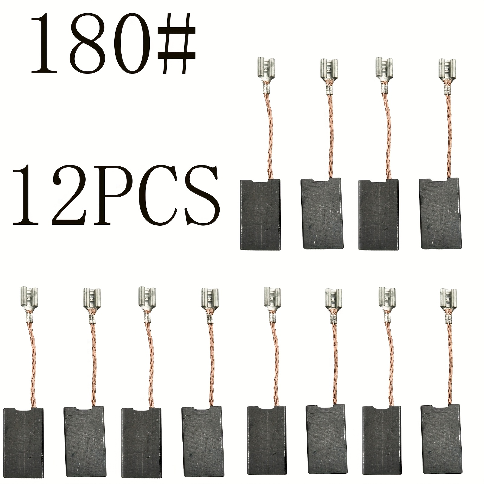 TEMU 12pcs Brosses de pour outils électriques, adaptées aux réparations et remplacements dans la rénovation domiciliaire, 180#