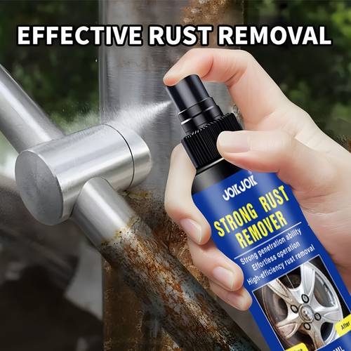 automotive metal rust remover and protector spray iron remover converter spray metal rust remover for automotive parts tires rims doors etc removes rust and repairs