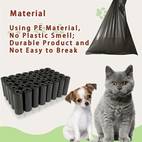 dog poop bags 8 5 in poop bags for dogs easy to carry sturdy and leak proof dog poop bags rolls for outdoor walk and travel poop bags carton packaging for storage