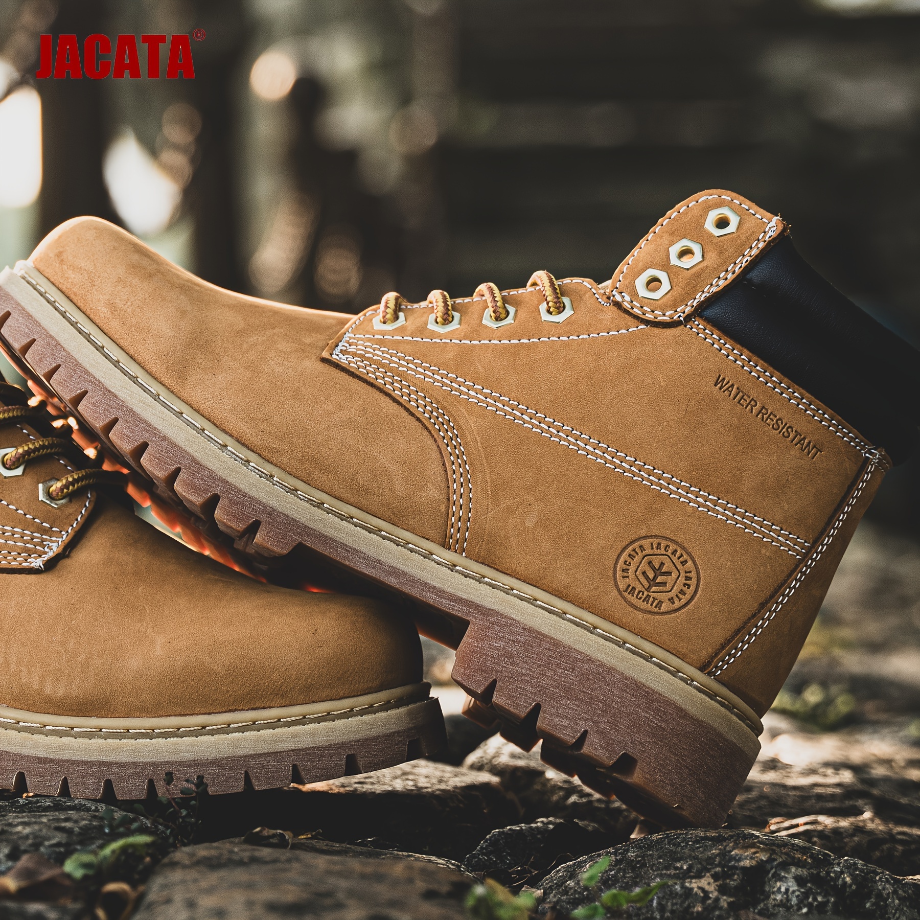 

Combat Boots For , Fashionable Casual Hiking Ankle Boots, Outdoor Lace Up Short Boots