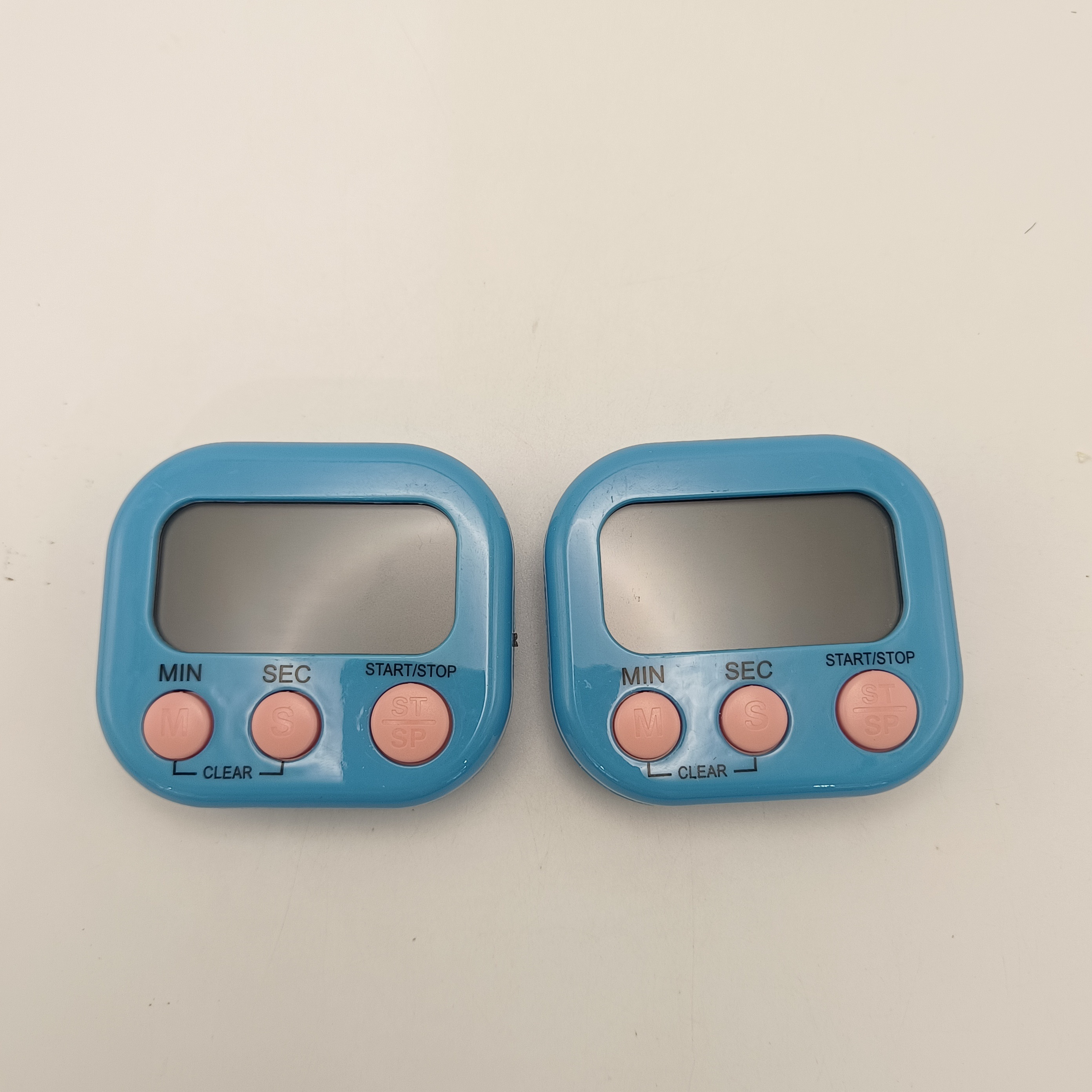 2pack Digital Kitchen Timer, Magnetic Backing, Minutes And Up Countdown Timer, For Cooking Baking Sports Games Office, Battery Not Included