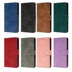 para samsung para galaxy s8/s8 plus/s9/s9 plus/s10/s10 plus/s20/s20 plus/s20 ultra/s21/s21 plus/s21 ultra/s22/s22 plus/s22 ultra/s23/s23 plus/s23 ultra de teléfono de cuero sintético de color con ranura para y magnética