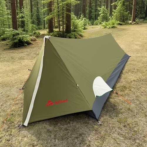 ultra lightweight single person cycling and hiking tent camping outdoor adventure shelter quick setup emergency tent with zipper mesh for mosquito protection essential backpacking gear perfect gift for music festivals or birthdays