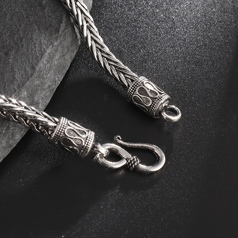 Unisex Handwoven Fox Tail Chain Tribal Ethnic Style Bracelet