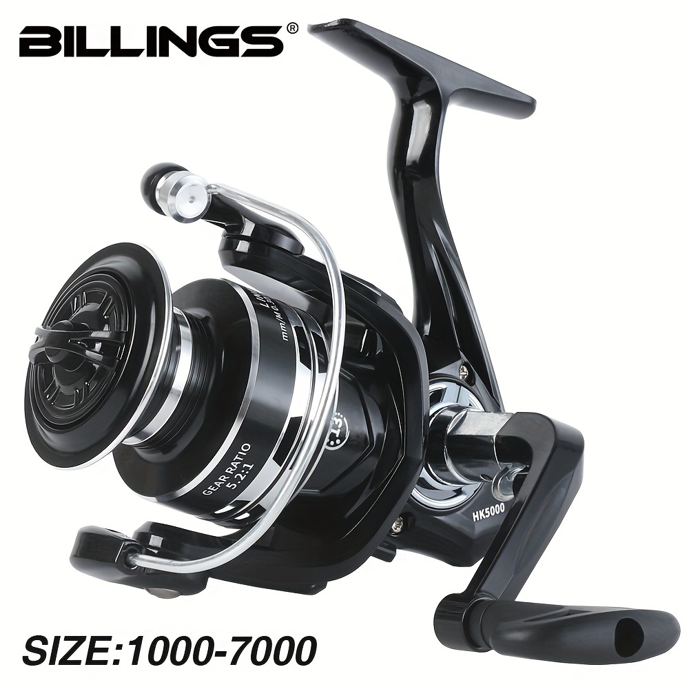 * HK Series 1000-7000 Metal Fishing Reel, Spinning Reel, Long Distance  Casting Reel, Fishing Tackle