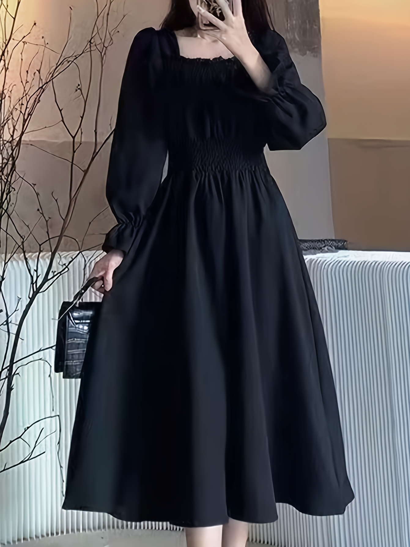 black dresses long sold on Temu United States