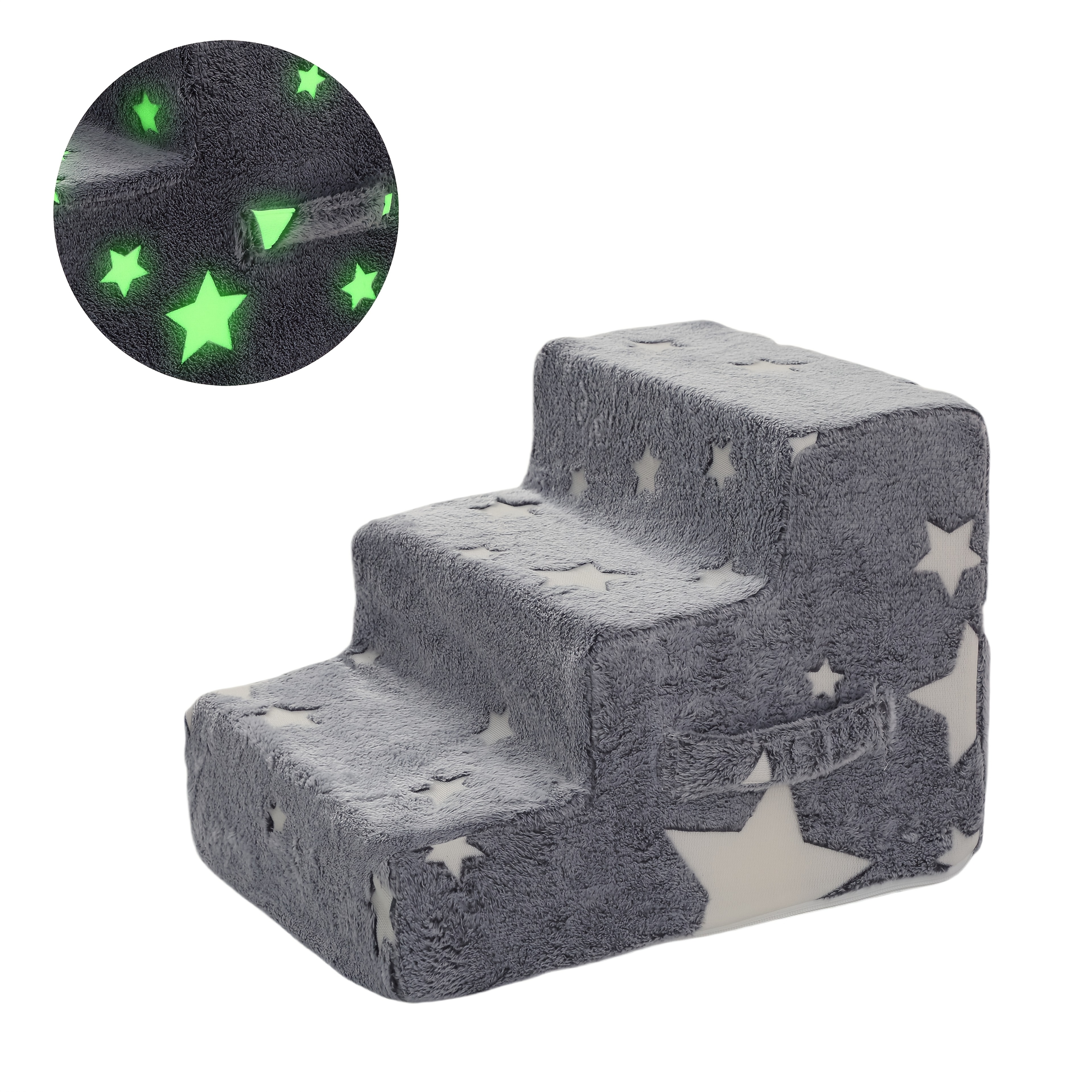 Image of Dog Stairs Pet 3/ Stairs For Small Medium Dog Pet Ladder Anti-slip Removable Dogs Bed Stairs
