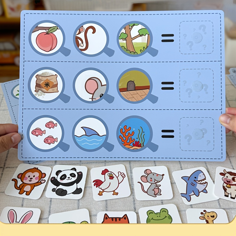 Fun Animal Guessing Game, Educational DIY Teaching Aid