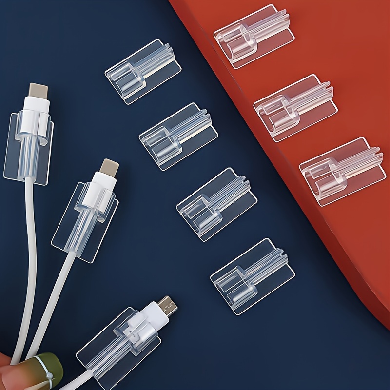 

Clear Cable Clips For Apple And Type-c Cables - Your Charging Cables