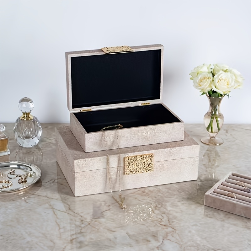 Jewellery Box Designed to Resemble Stingray Skin, Gift for All Occasions