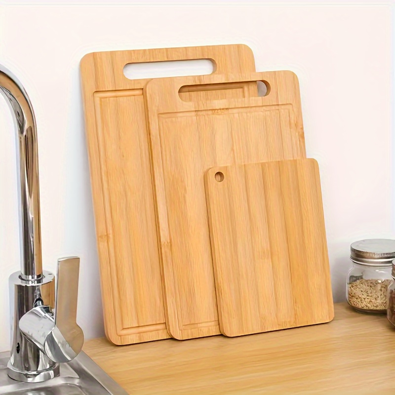 

Premium Bamboo Cutting Board With Built-in Juice Groove - , For Fruits, Vegetables & Meats - Use & Holidays