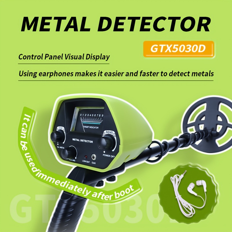 Detector Metales Md5090 Profesional Detector Oro Subterráneo - Temu