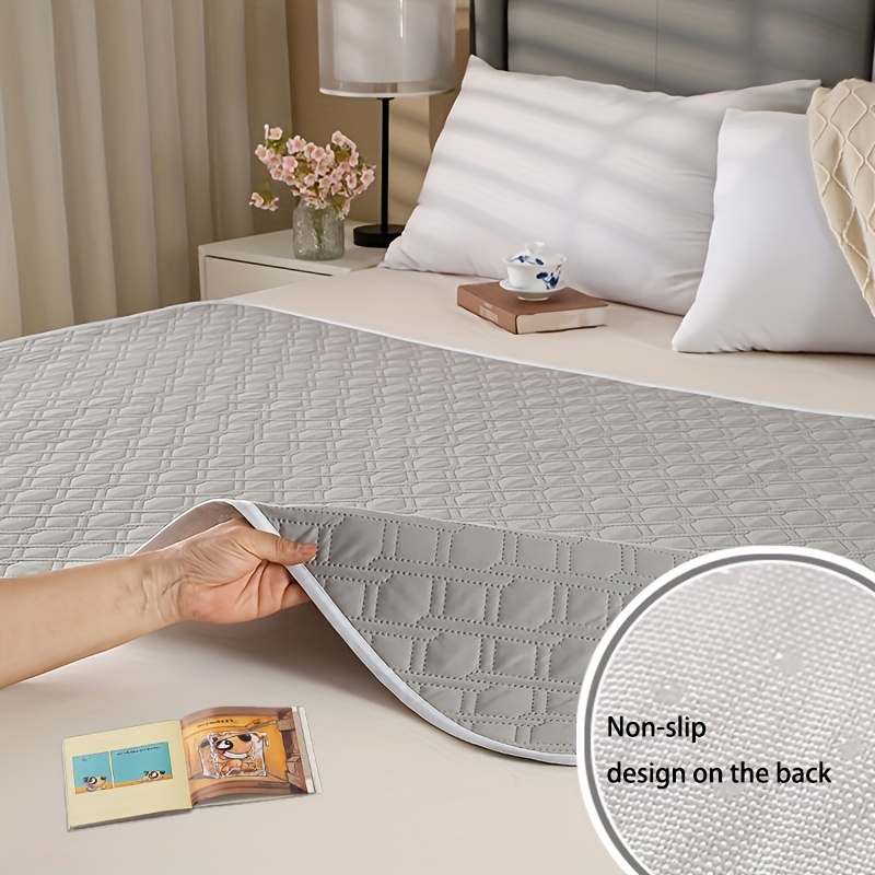 

1pc Reusable Bed Pad For Adults And Elderly - Absorbency, - Mattress Polyester Non-woven , & -, Multiple And