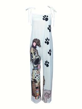 printed overalls