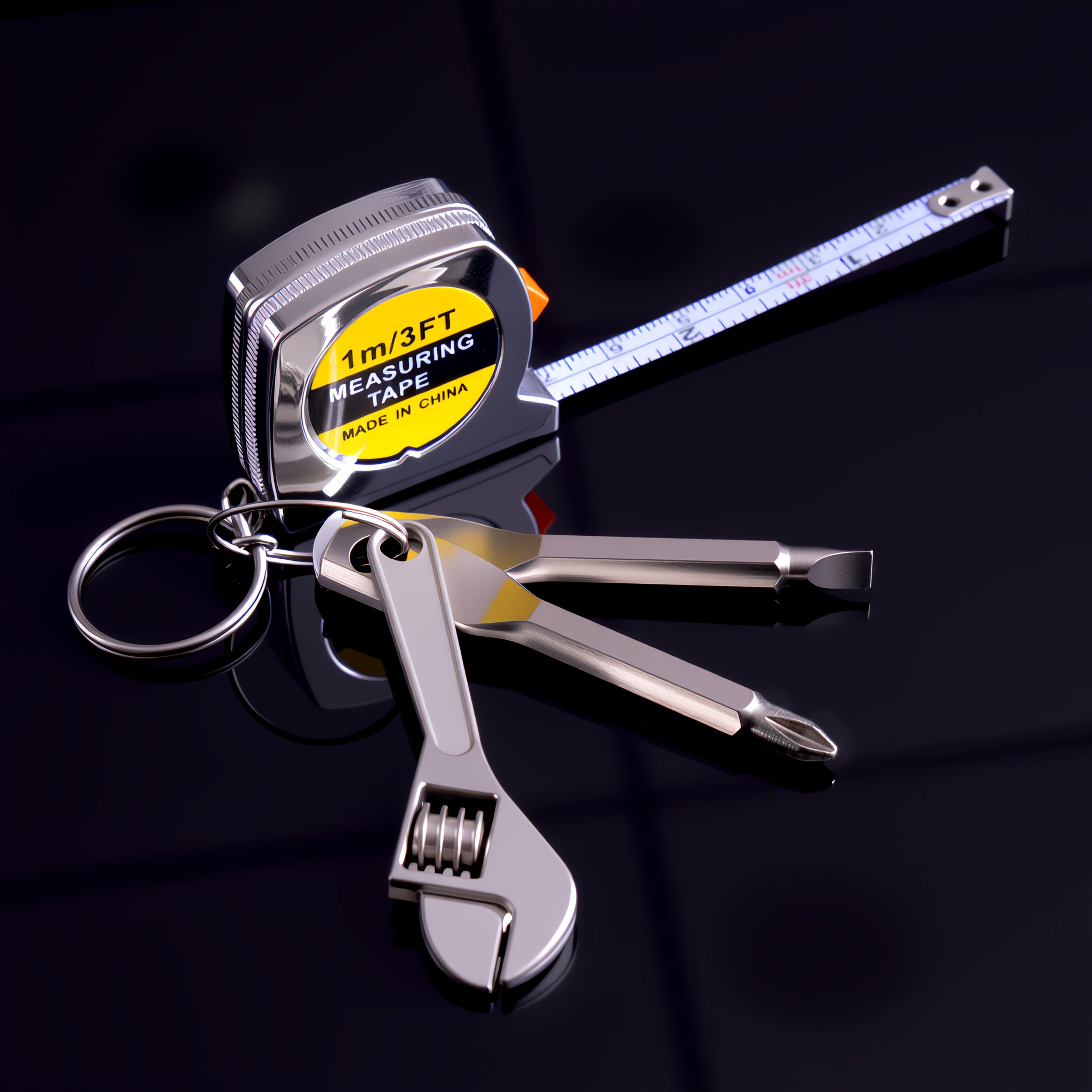 key chain tools sold on Temu United States