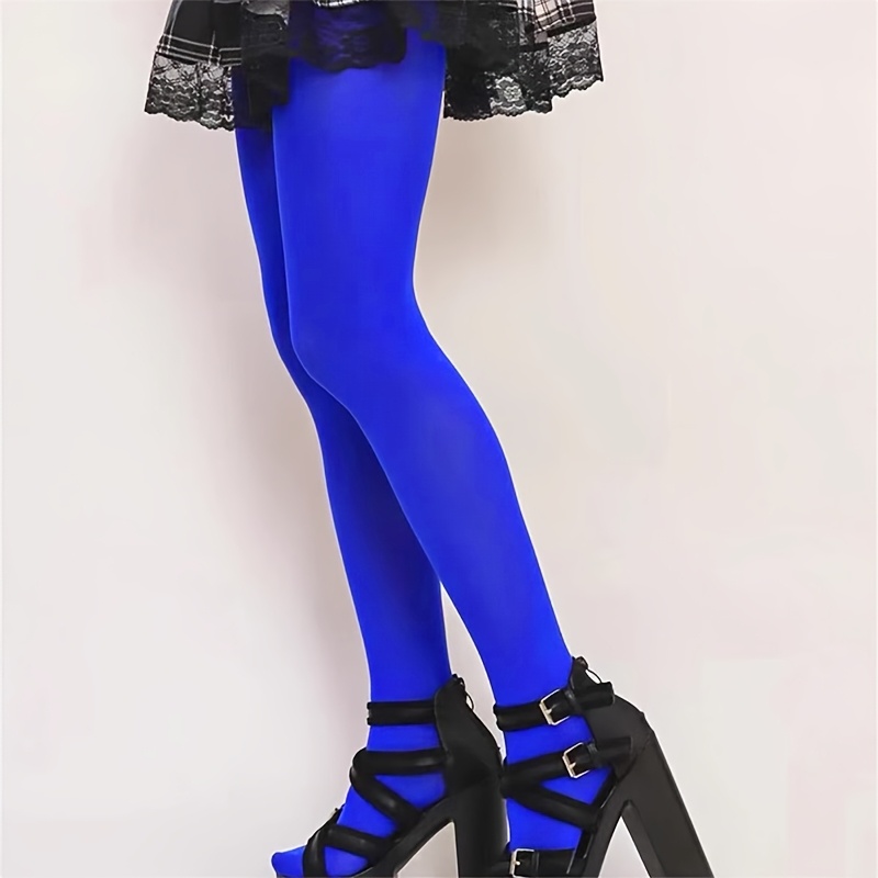 1 navy blue velvet leggings suitable costume for cosplayers spring and autumn pantyhose