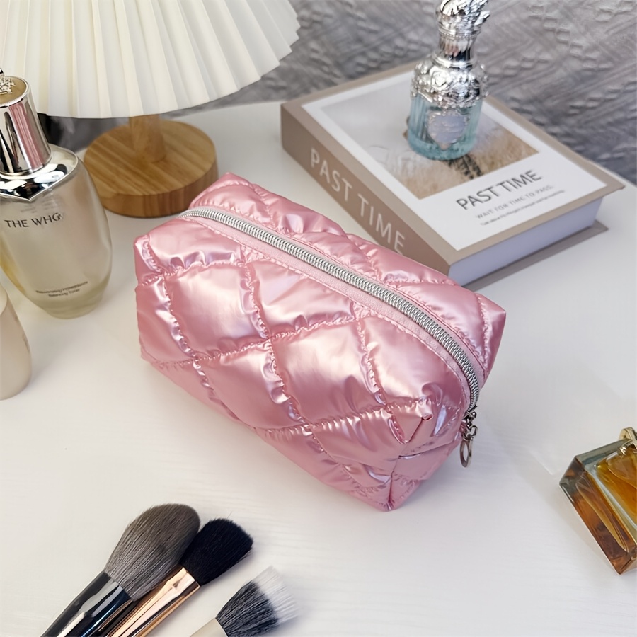 Image of Large Capacity Portable High Quality Toiletry Bag Organizer, Polyester, Unscented, Durable Travel Toiletry Storage Bag For