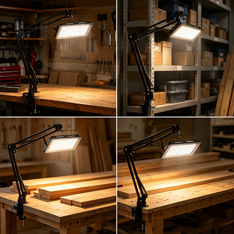 50/96 LED Spotlight with Clamp-Type Machine Tool Work Light