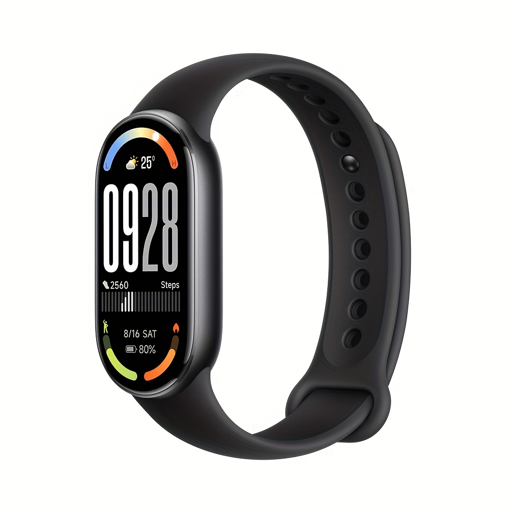 Image of Xiaomi Mi Smart Band 10 Smartwatch Compatible For /, 5.4, 1.72'' Hd Amoled Display, 5atm, 21-day , 2 Os, Fitness For Smartphones